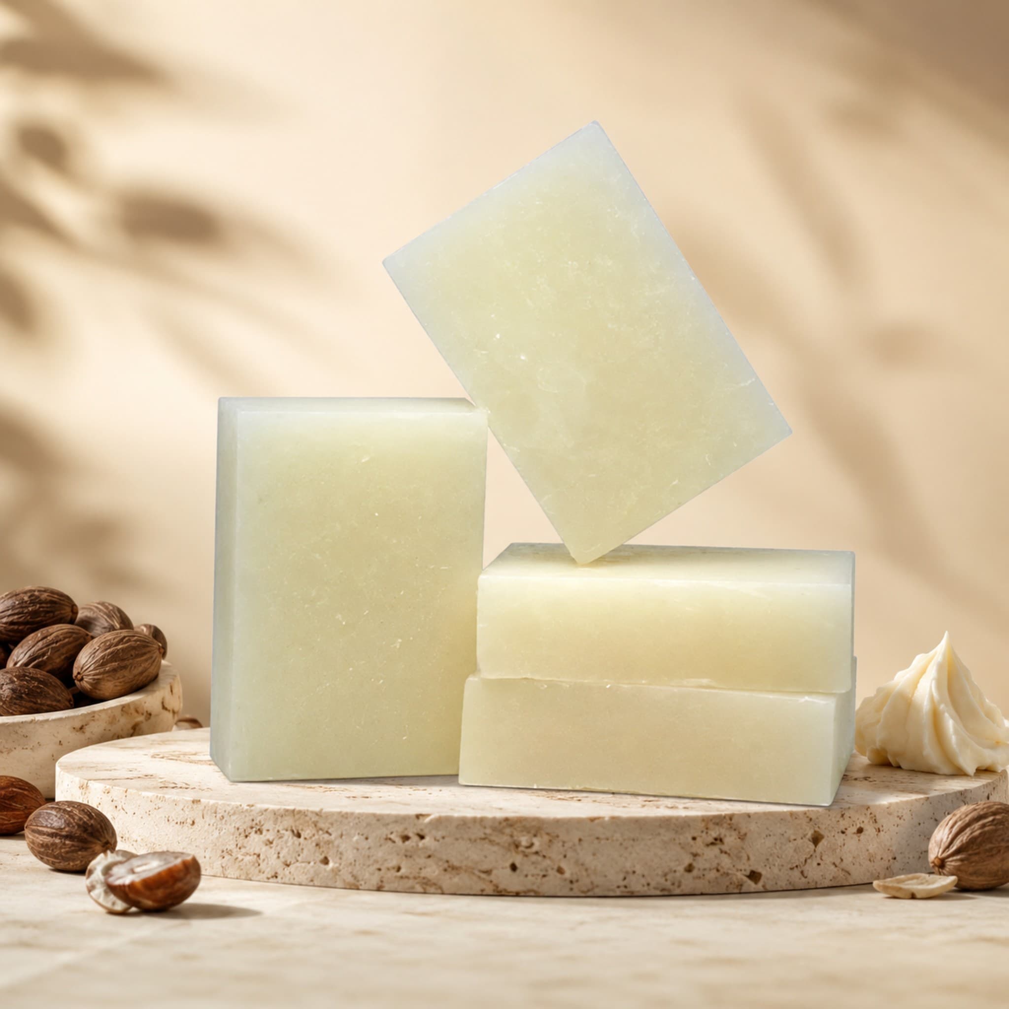 Shea Butter Soap Base - White Color