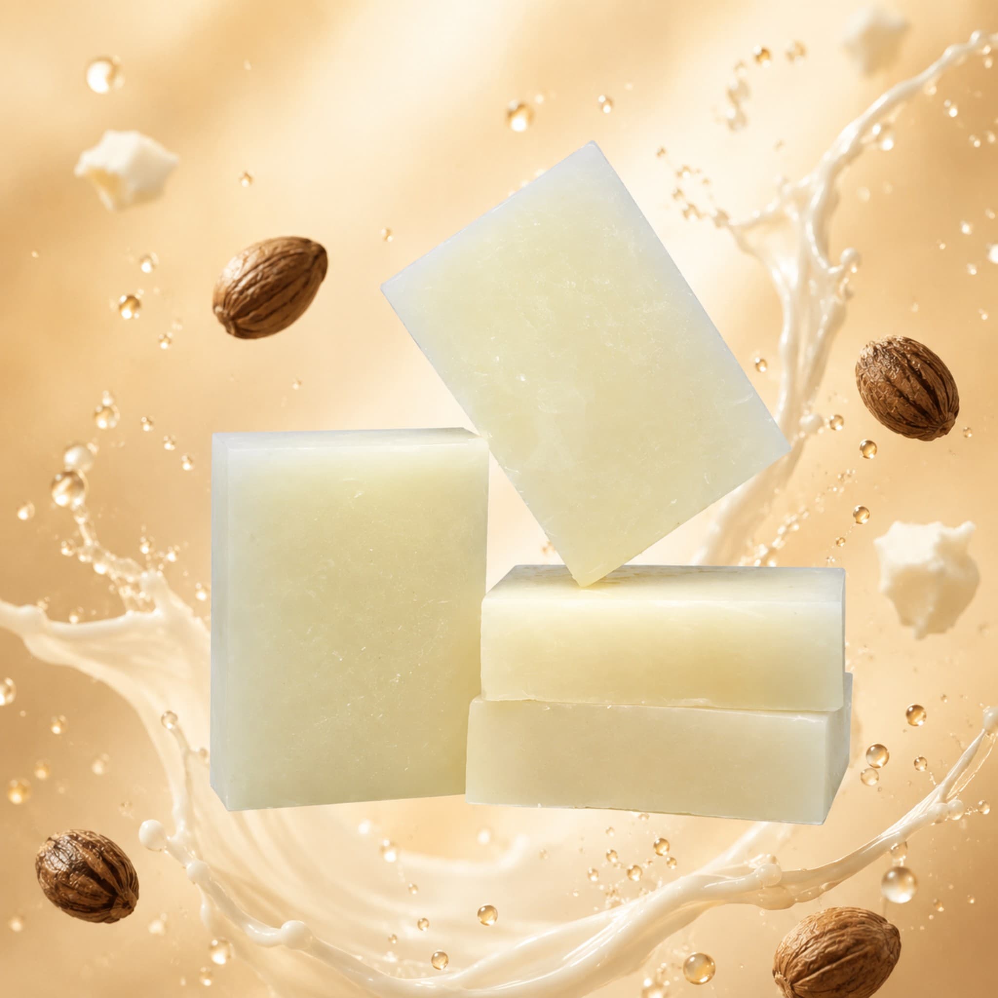 Shea Butter Soap Base - White Color thumbnail 2