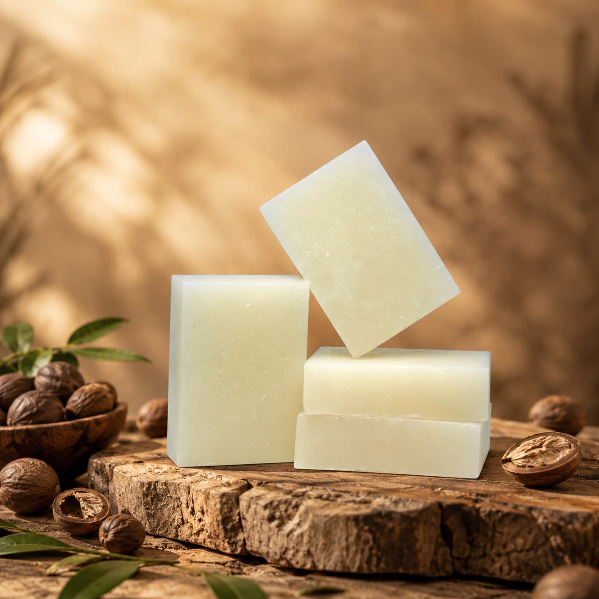 Shea Butter Soap Base - White Color thumbnail 3