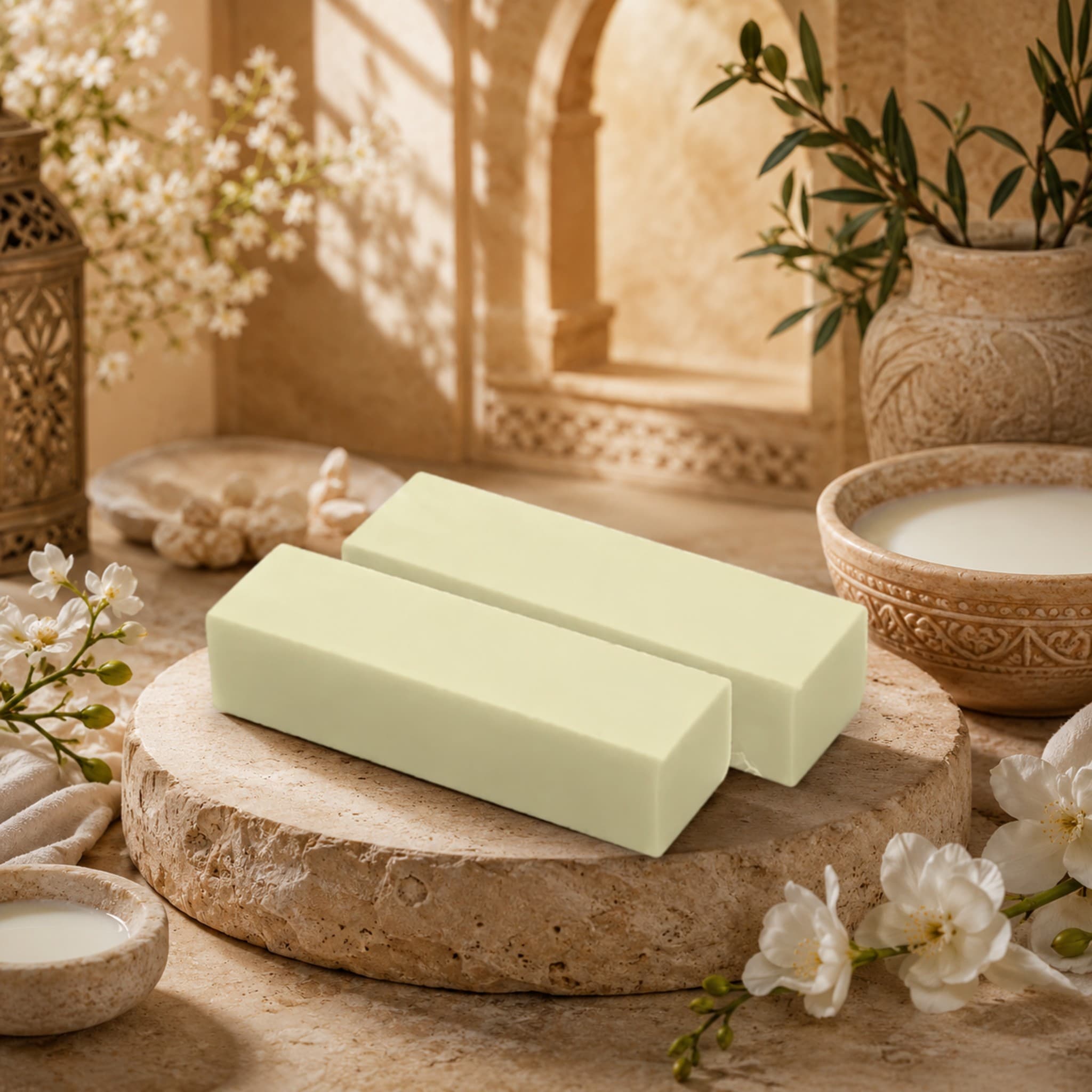 Donkey Milk Soap Base – White Color thumbnail 2
