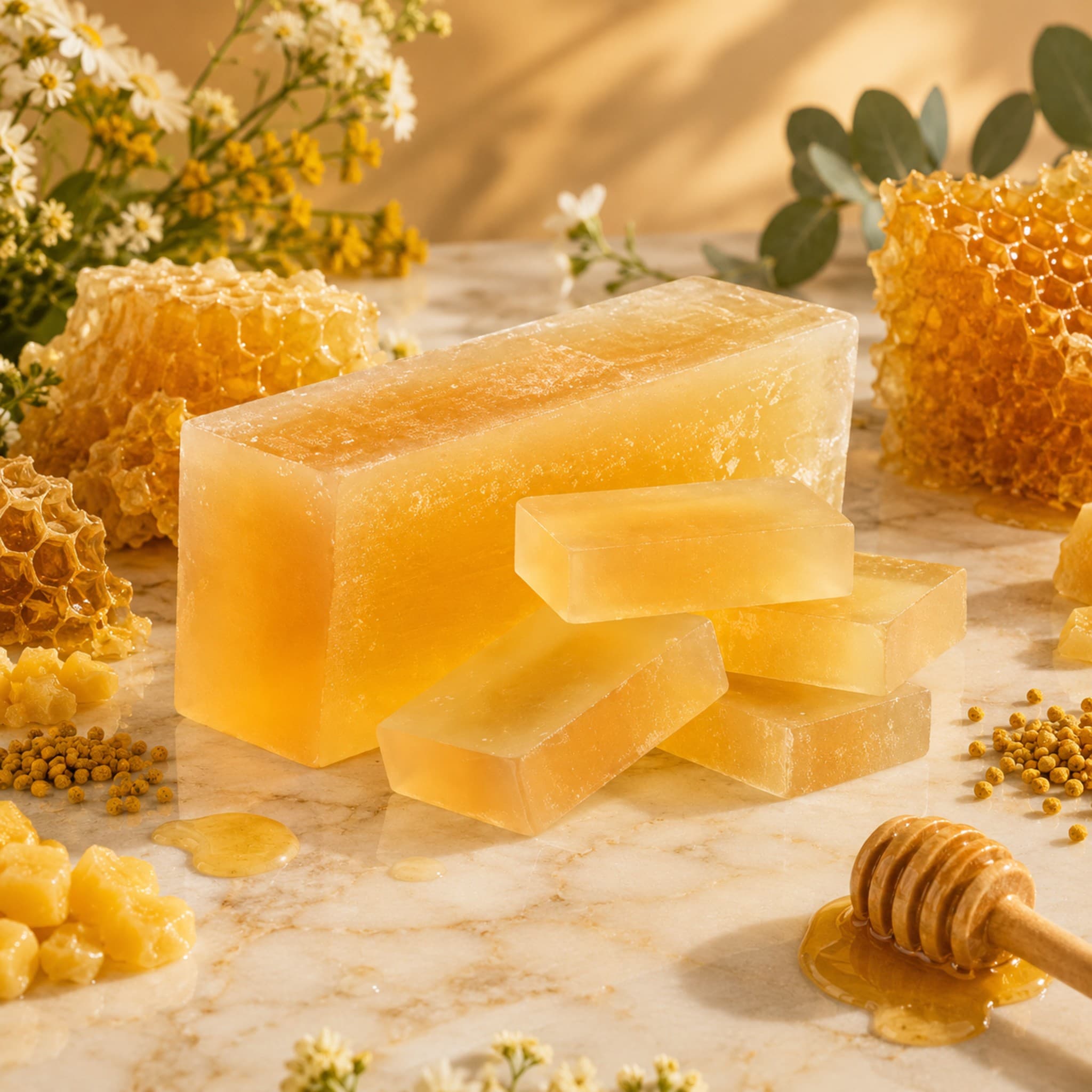 Honey Dew Soap Base – Honey Color