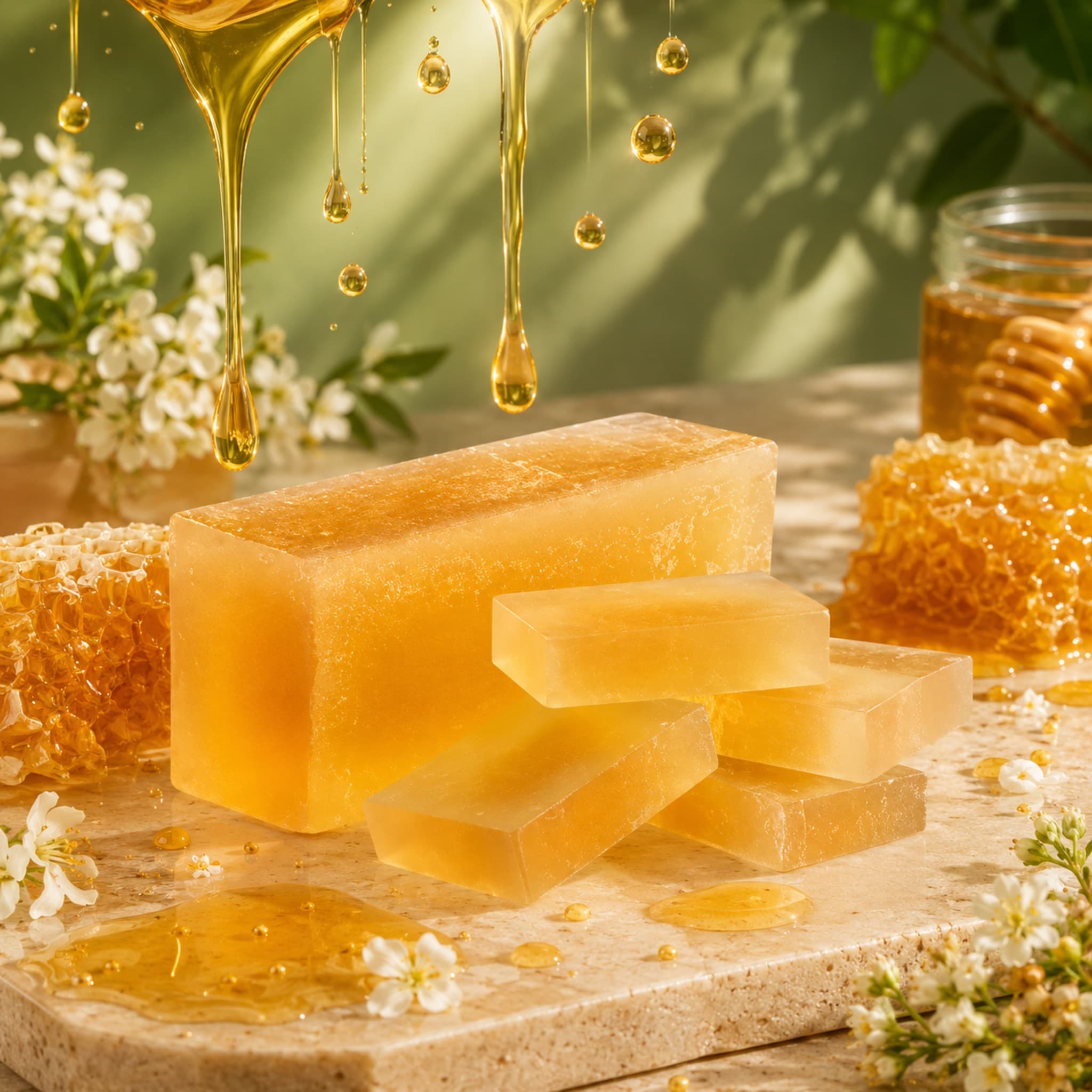 Honey Dew Soap Base – Honey Color thumbnail 2