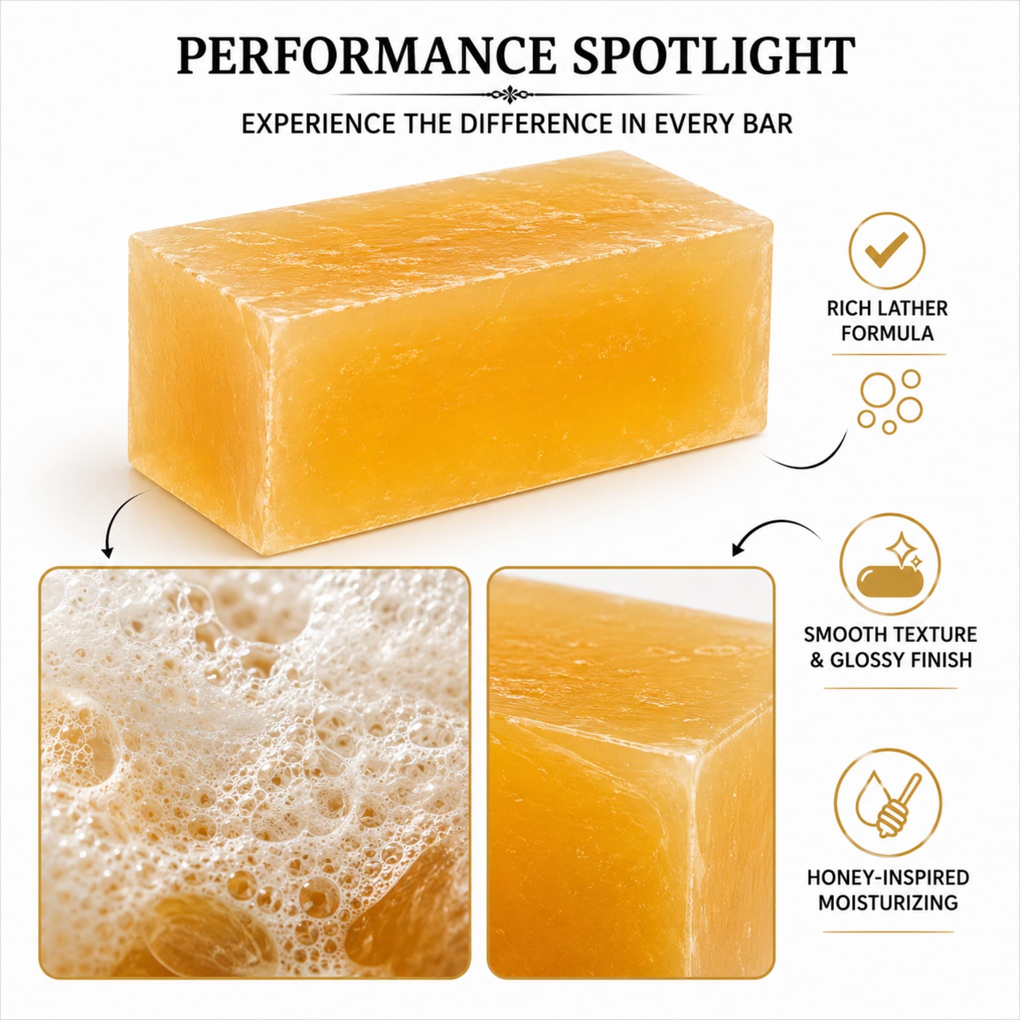 Honey Dew Soap Base – Honey Color thumbnail 3
