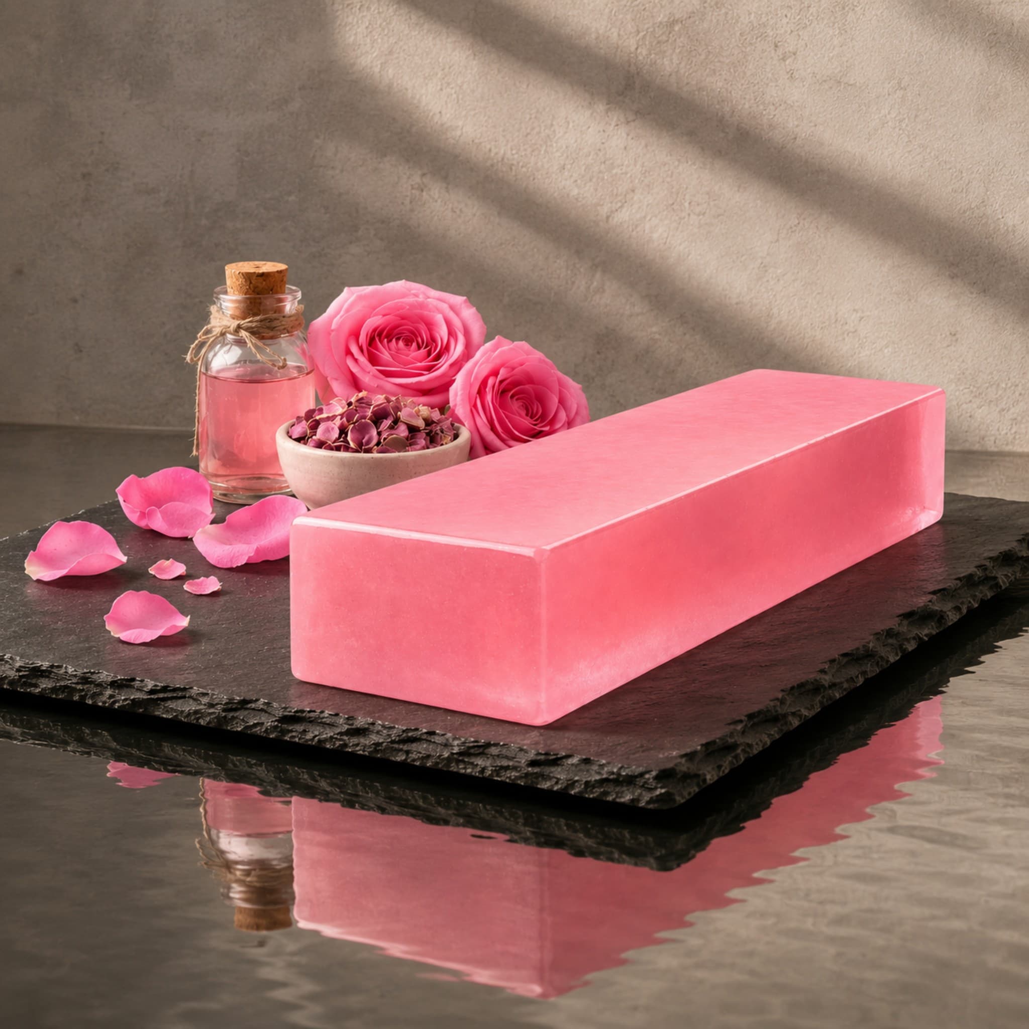 Rose Soap Base – Rose Pink Color thumbnail 2