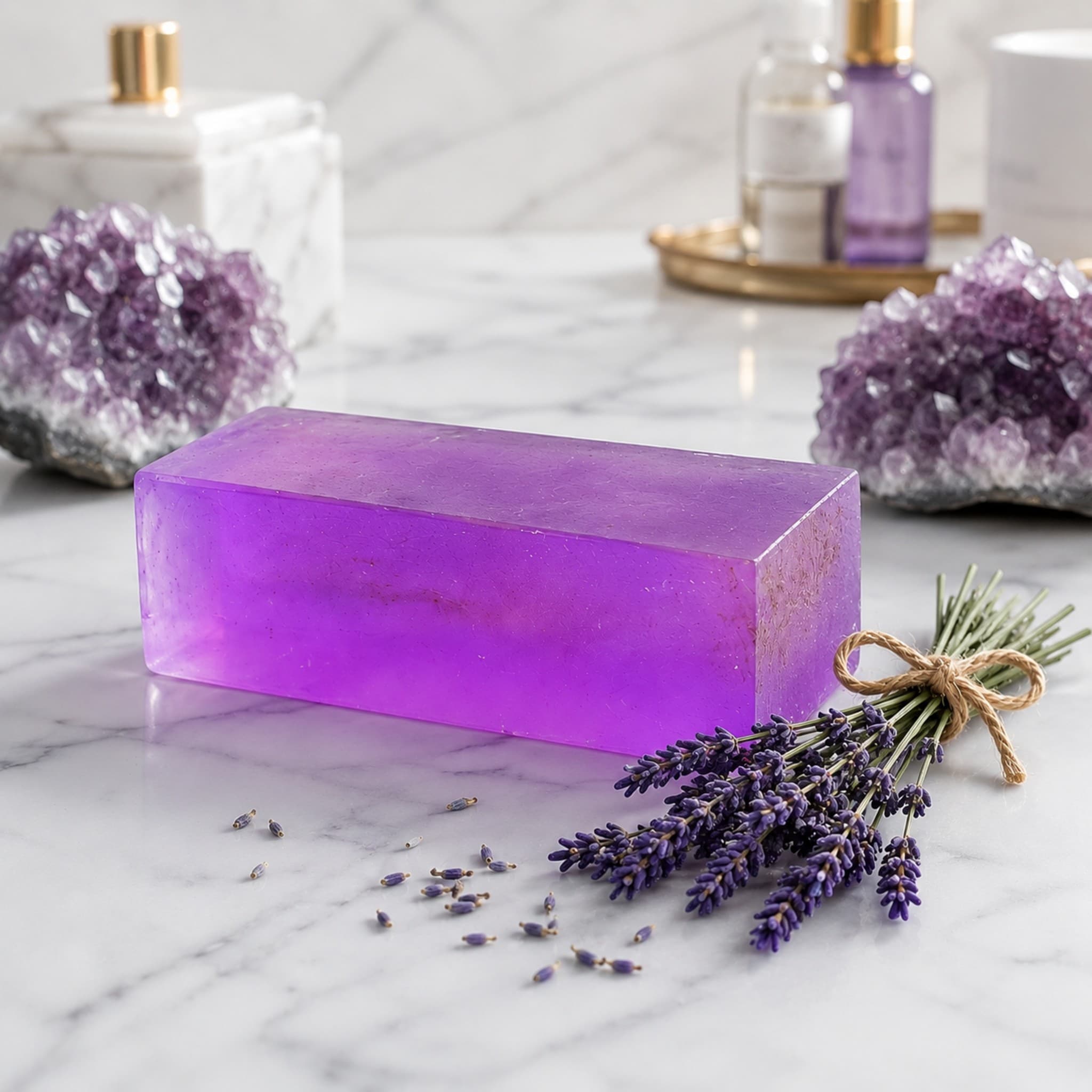 Lavender Soap Base -  Lavender Color