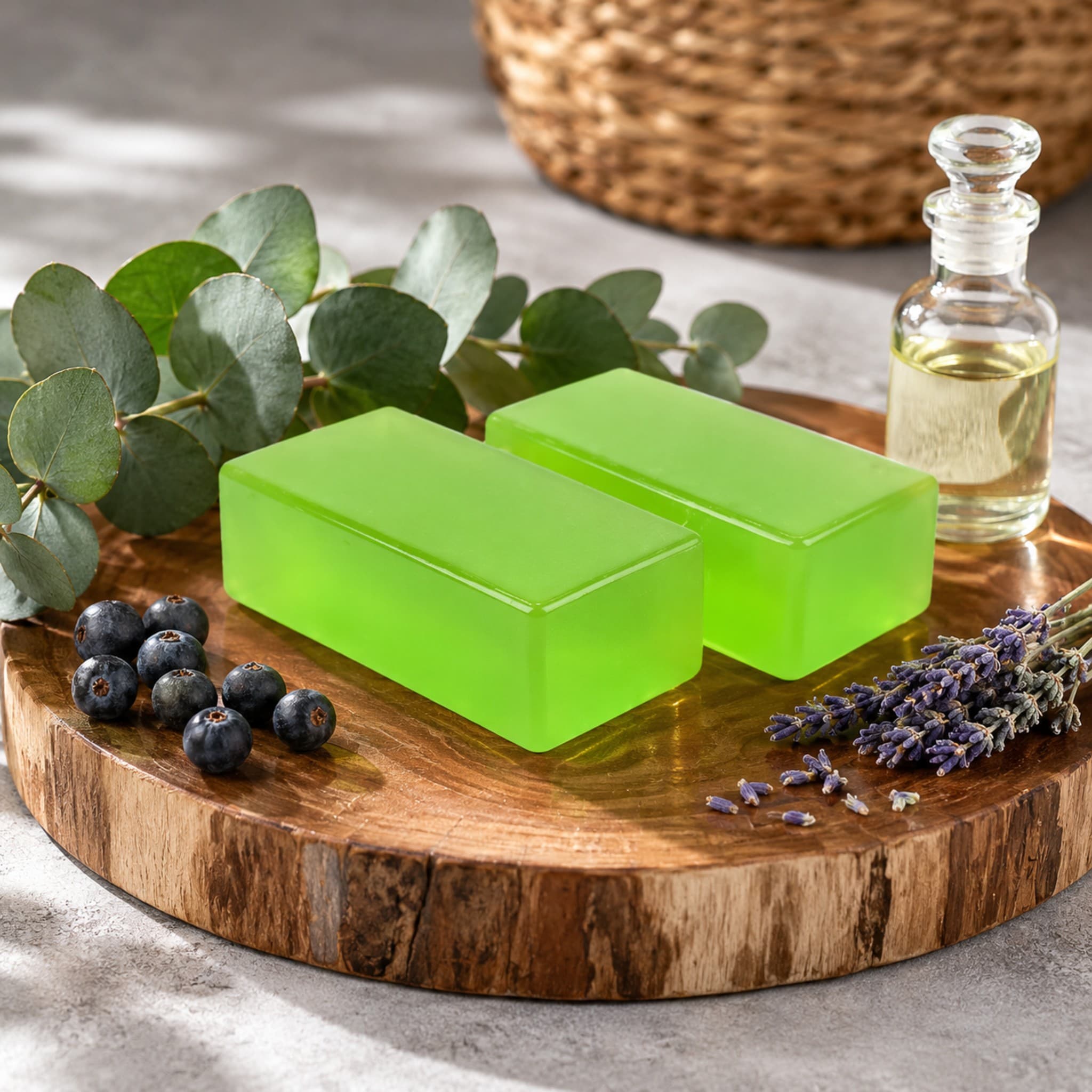 Aloevera Soap Base - Light Green