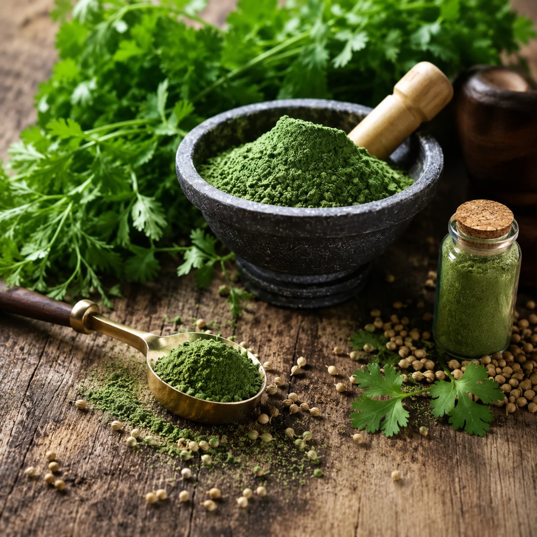 Coriander Leaf Powder thumbnail 2