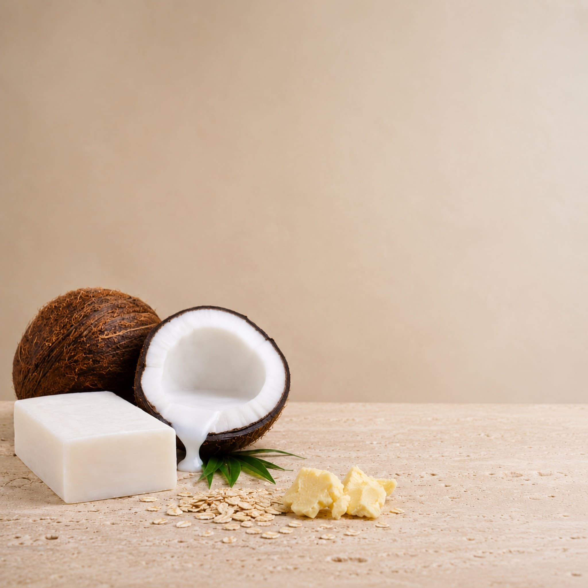Coconut Milk Soap Base - White Color thumbnail 2