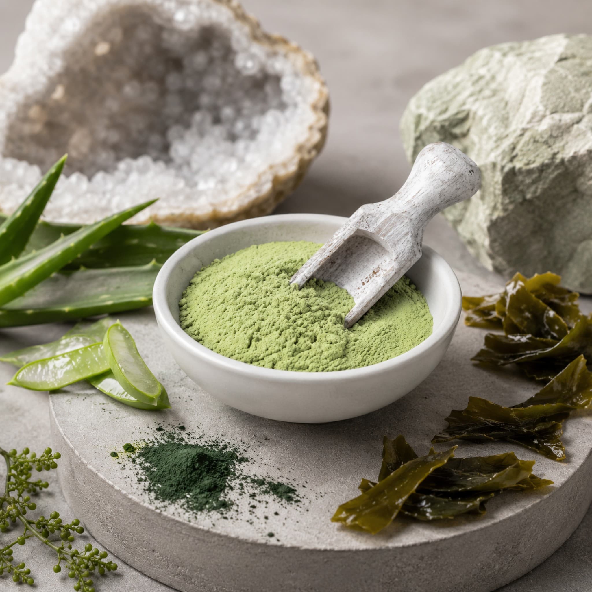 Glacial Marine Green Clay Powder thumbnail 3