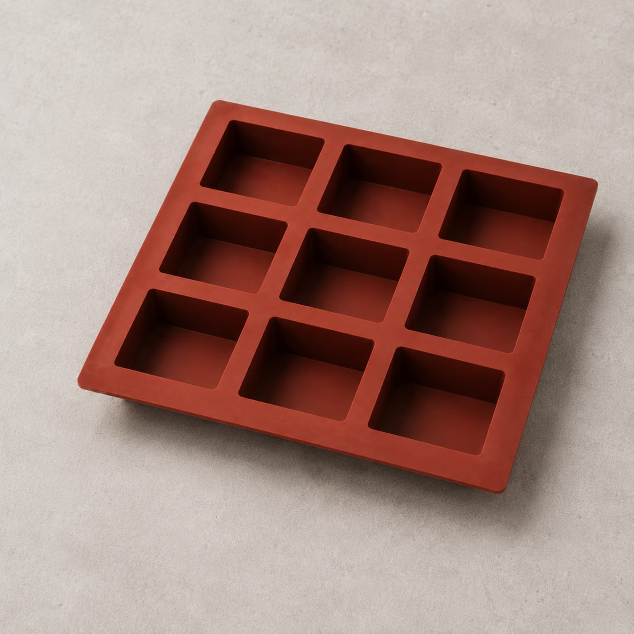 Square Silicone Soap Mould ( 9 Cavities ) 