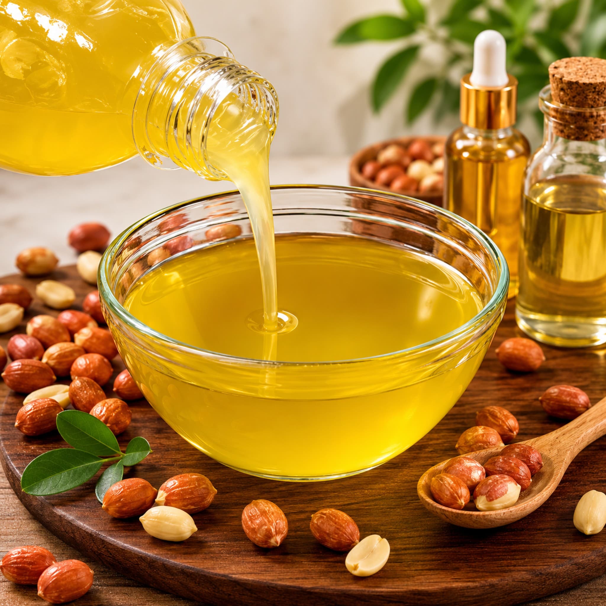 Cold Pressed Groundnut Oil