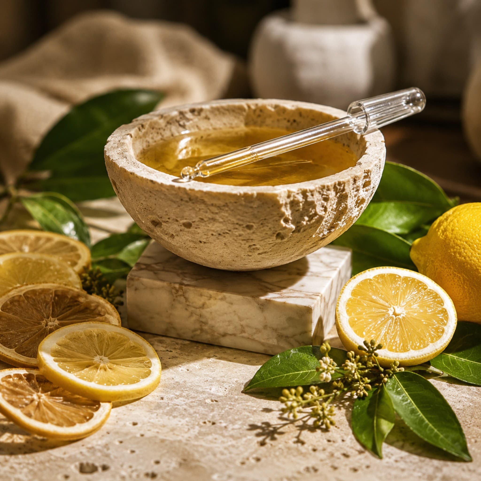 Lemon cold process fragrance oil