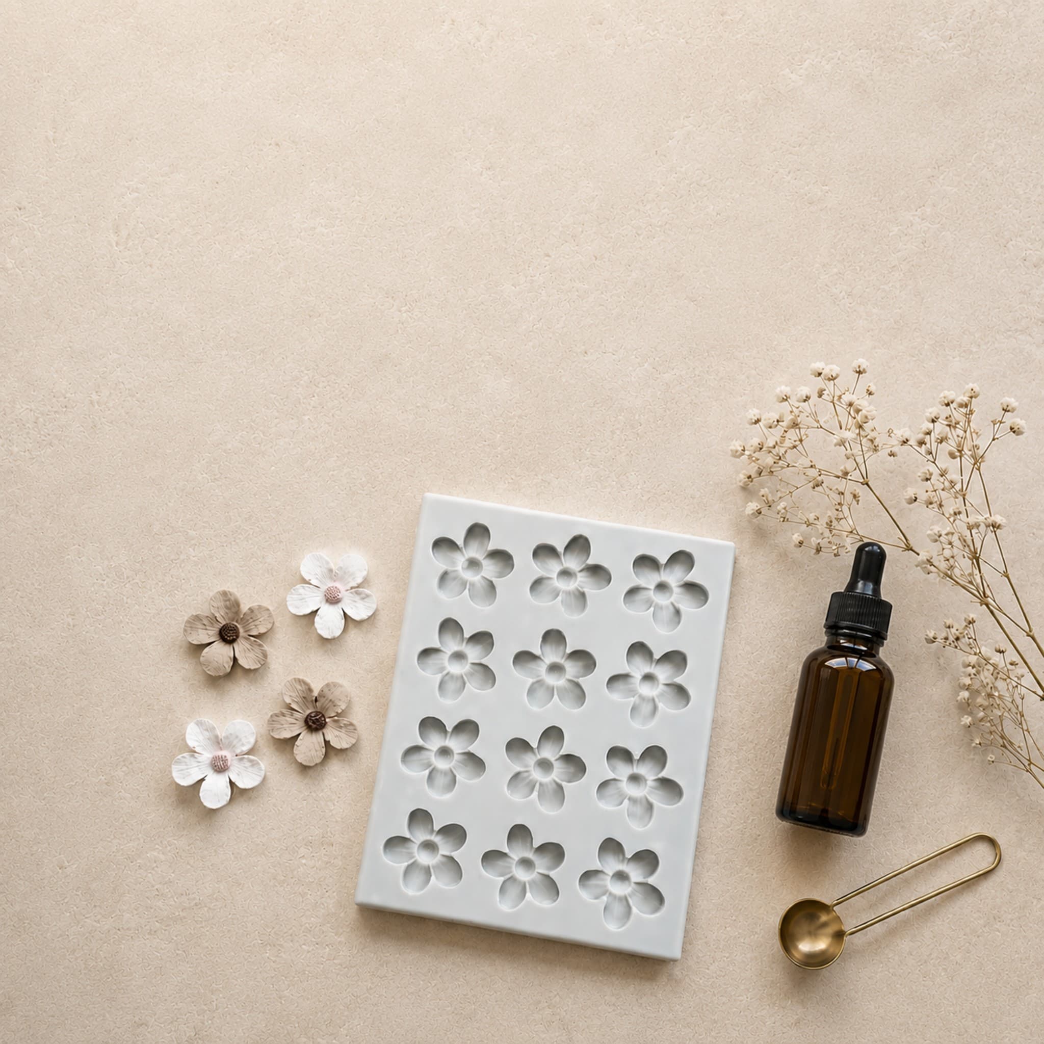 Flower Periwinkle Mold
