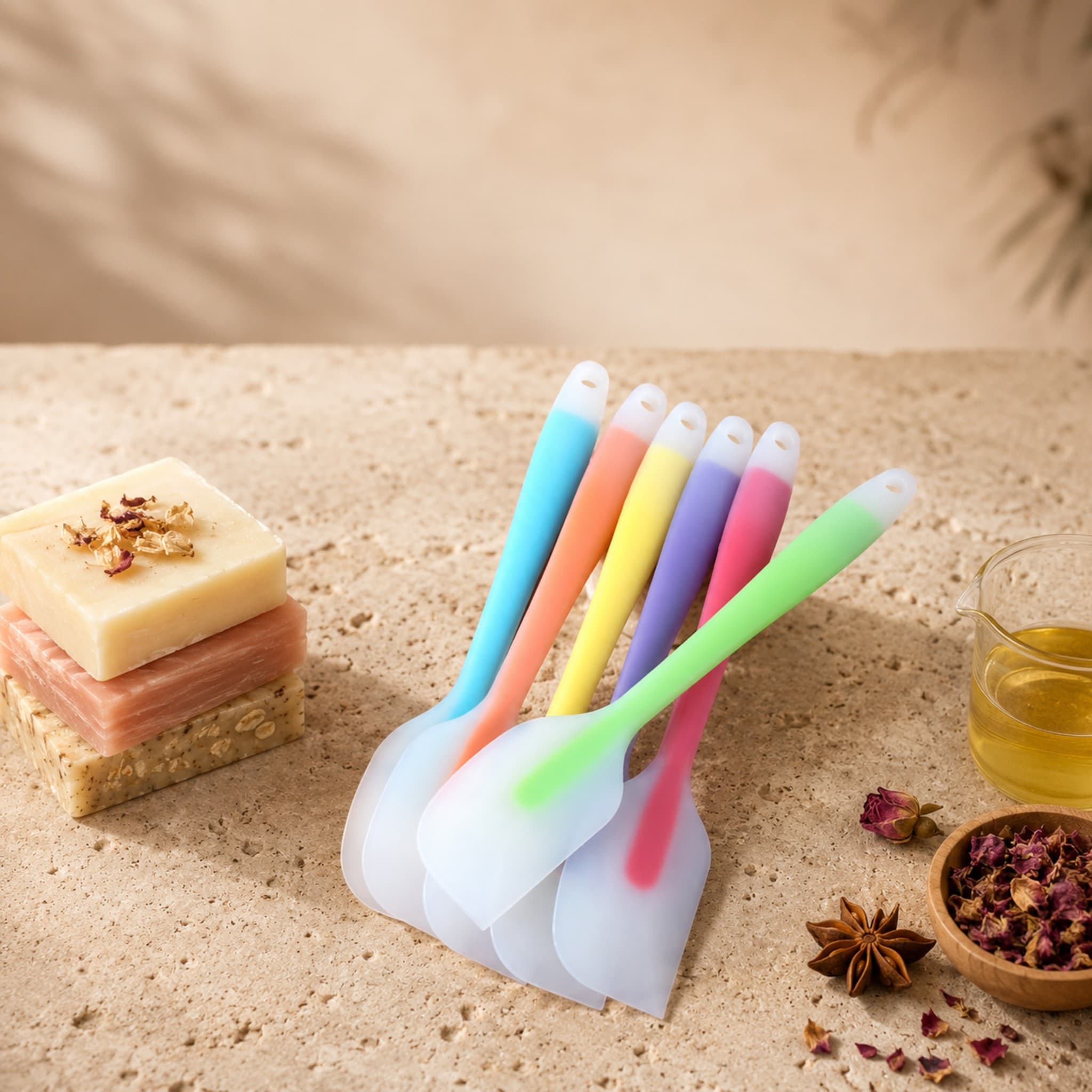 Big Transparent Spatulas