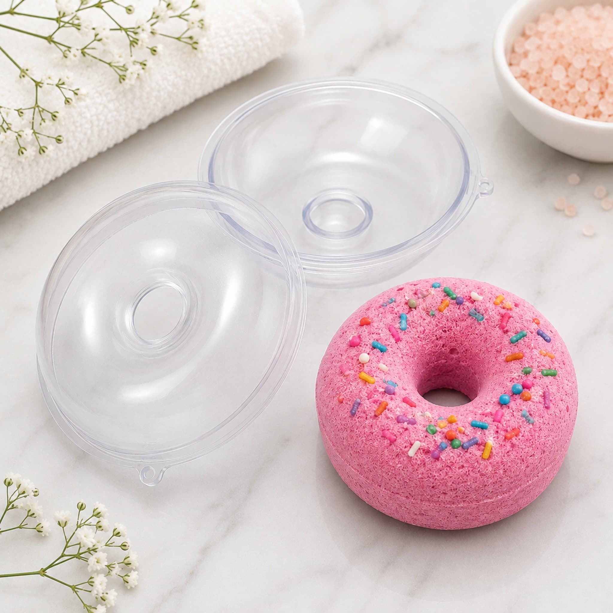 Donut Bath Bomb Mould (2 inch)