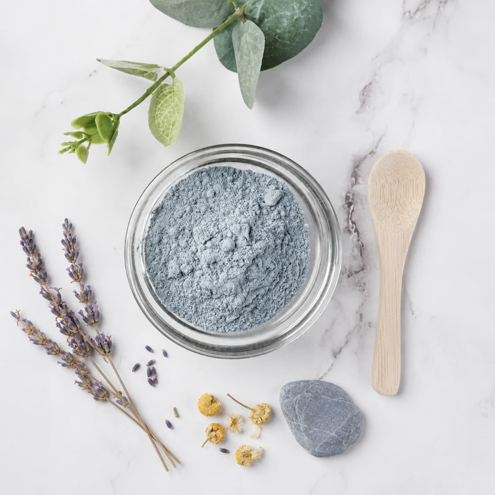 Serbian Blue Clay Powder