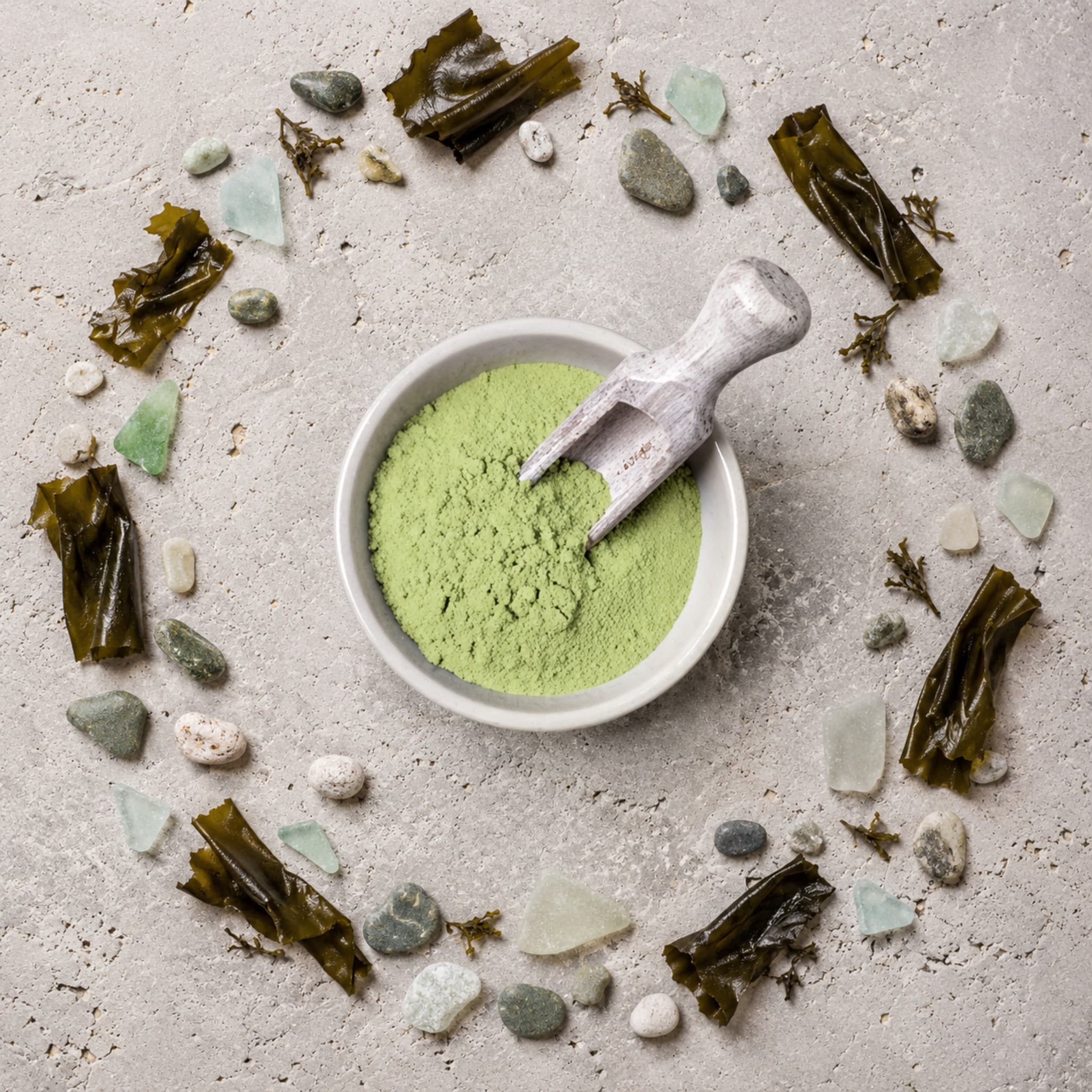 Glacial Marine Green Clay Powder